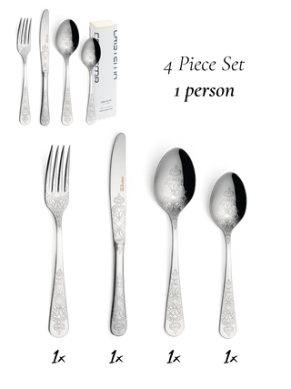 Antique Shiny - 4 Peças