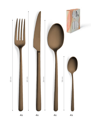 Tokyo Mate Copper - 16 Peças