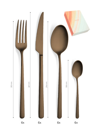 Tokyo Mate Copper - 24 Peças