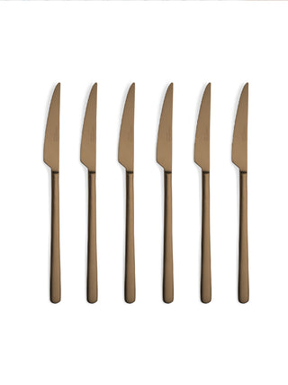 Tokyo Mate Copper - Faca Sobremesa (Set 6 Uni.)