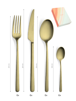 Tokyo Mate Gold - 24 Peças