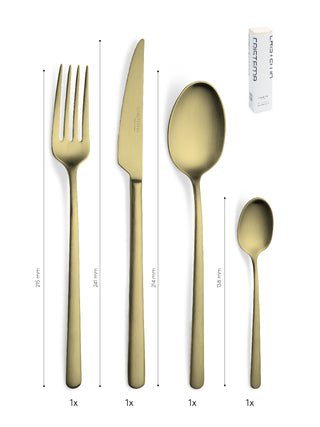Tokyo Mate Gold - 4 Peças